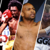 Banner featuring iconic middleweights, with Jake LaMotta, the intense face-off in Hagler vs. Hearns, Roy Jones Jr. in a dynamic pose, and the fierce rivalry of Canelo vs. GGG, symbolizing the legacy and thrill of middleweight boxing.