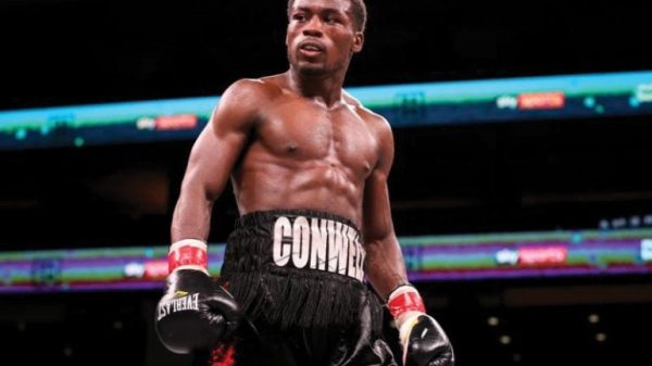 Charles Conwell in the ring