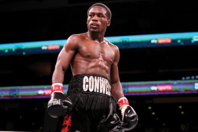 Charles Conwell in the ring